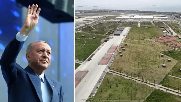 Atatürk Havalimanı Millet Bahçemiz Cumhurbaşkanı Erdoğan’dan Görücüye Çıktı