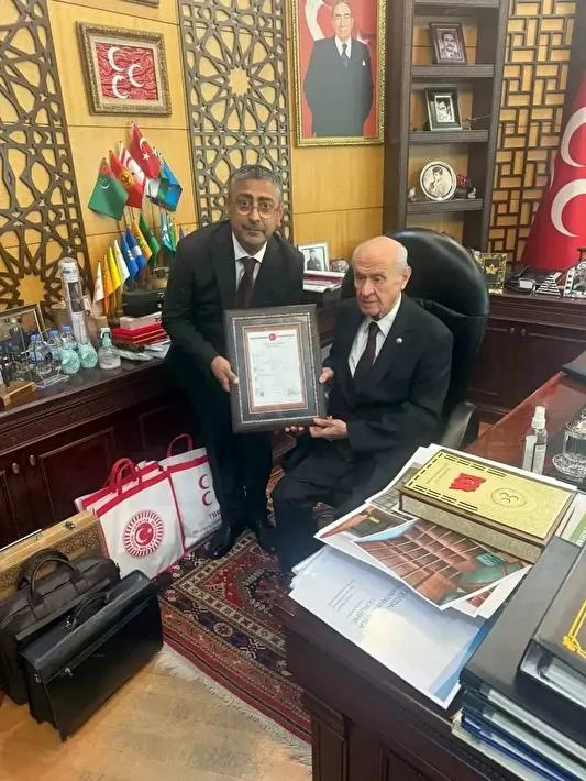 Genel Başkan Bahçeli’ye Sunulan Bilgilendirme