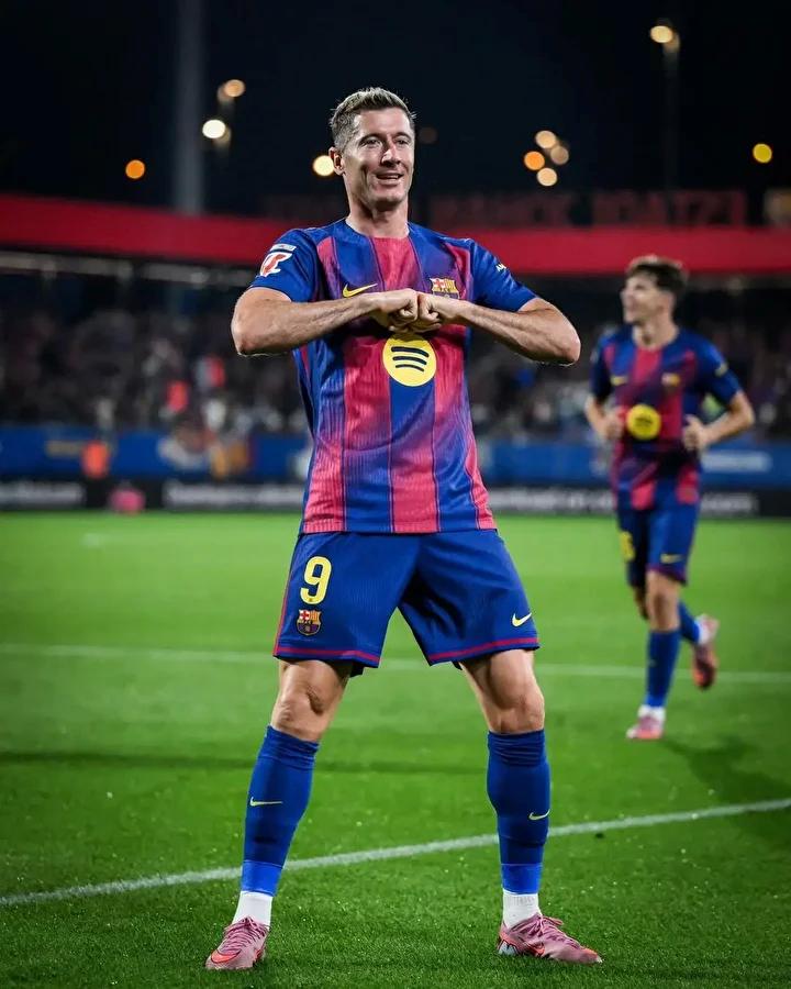 Lewandowski'nin Barcelona'daki Performansı