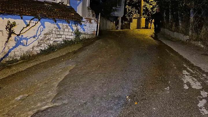 Bartın Aladağ Mahallesi'nde Su Borusu Patlama Olayı Panik Yarattı