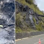 Bartin8217da Kayalara Baktigi Tehlike Aninda Guvenlik Onlemleri