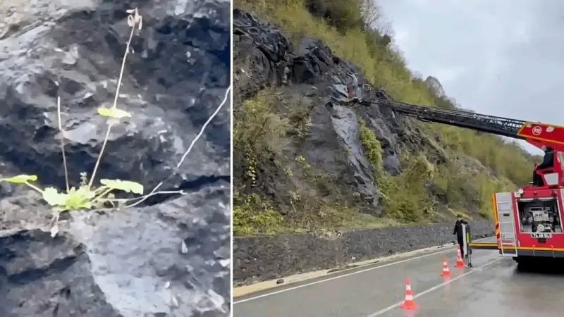 Bartin8217da Kayalara Baktigi Tehlike Aninda Guvenlik Onlemleri