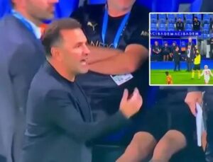 Başakşehir-Galatasaray Mücadelesinde Hakem Gerginliği ve Okan Buruk’un Tepkisi