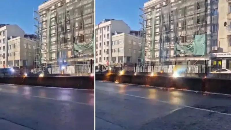 Bayrampaşa’da Trafik ve Elektrik Arızası Korkuluğu Yakarattı