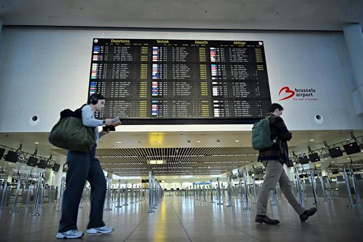 Belçika'da Günlük İş Bırakma Eylemi ve Toplu Gösteri