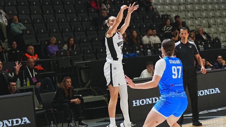 Beşiktaş Kadın Basketbol Takımı FIBA Avrupa Kupasında Galibiyetle Dönüyor