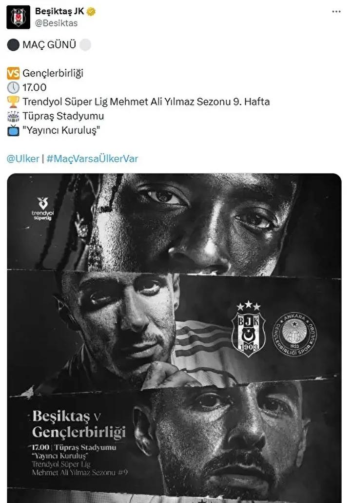 Beşiktaş'ın Gençlerbirliği Maçı Yayın Detayları ve Taraftar Tepkileri