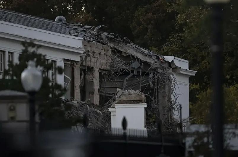 Beyaz Saray’ın Doğu Kanadı Yenilemede Derin Değişiklikler Başlatıldı