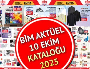 BİM 10 Ekim 2025 Aktüel Ürünler Kataloğu Detayları ve Fırsatları