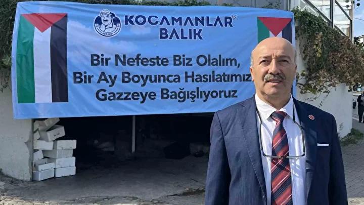 Bursa Balıkçısından Gazze’ye Destek: Gelirin Tamamı Yardıma Akacak