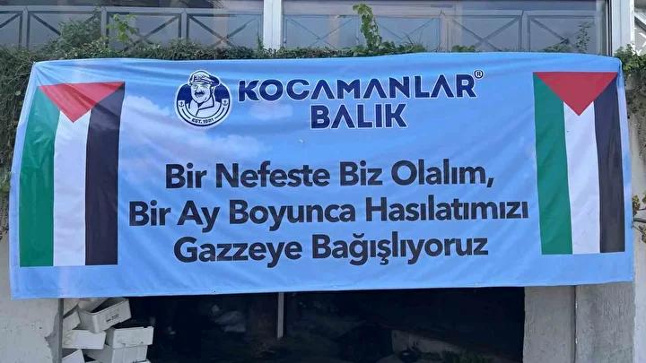 Bursa Balıkçısından Gazze’ye Destek: Gelirin Tamamı Yardıma Akacak