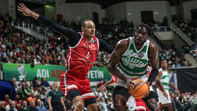 Bursaspor Basketbol Fransa Temsilcisiyle Evinde Karşılaştı