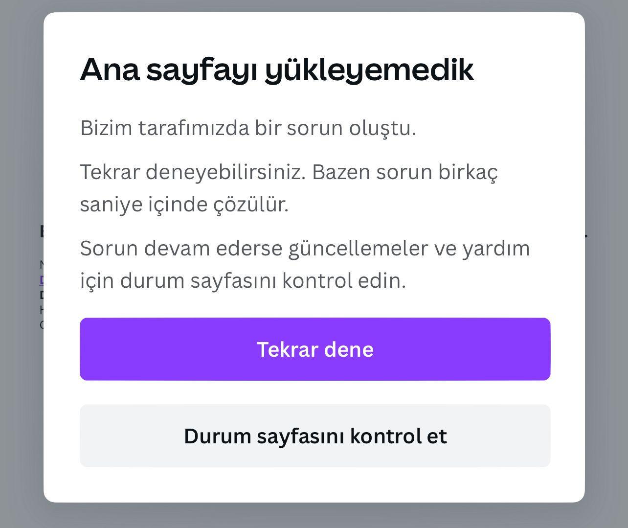 Canva Servis Kesintisi ve Erişim Problemleri Hakkında Güncel Bilgi