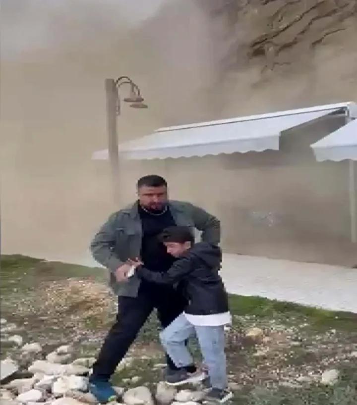 Çay Bahçesi Yakınlarında Gerçekleşen Kayalık Heyelanıyla İlgili Detaylar