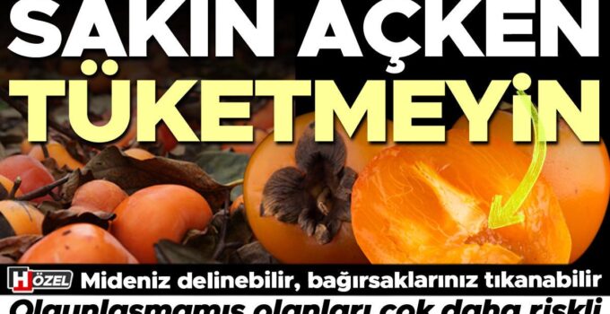 Cennet Hurmasının Tüketimindeki Uyarılar ve Sağlık Riskleri