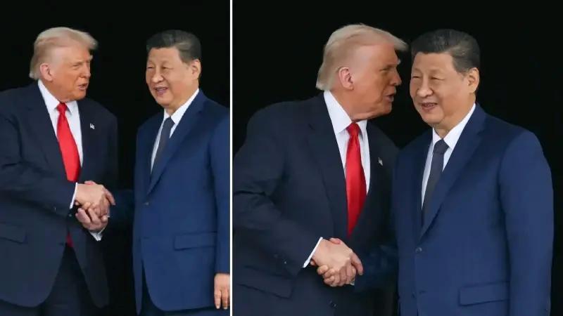 Çin ve ABD Liderleri Güney Kore’de Tarihi Yüz Yüze Görüşme Gerçekleştirdi