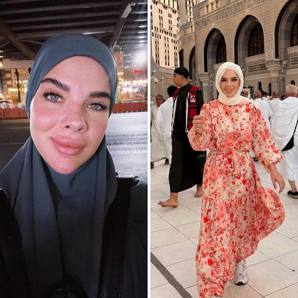 Damla Ersubaşı'nın Umre Paylaşımları ve Sosyal Medya Tartışmaları
