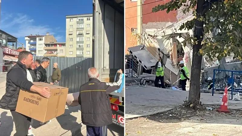 Deprem Sonrası Güvenlik ve İnceleme Çalışmaları Sürüyor