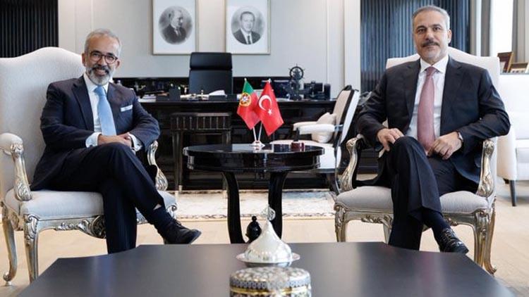 Dışişleri Bakanı Hakan Fidan ile Portekizli Mevkidaşı Ankarada Bir Araya Geldi