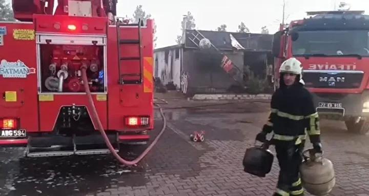 Diyarbakır Otogarında Gece Yangını: Çevre Güvenliği Sağlandı