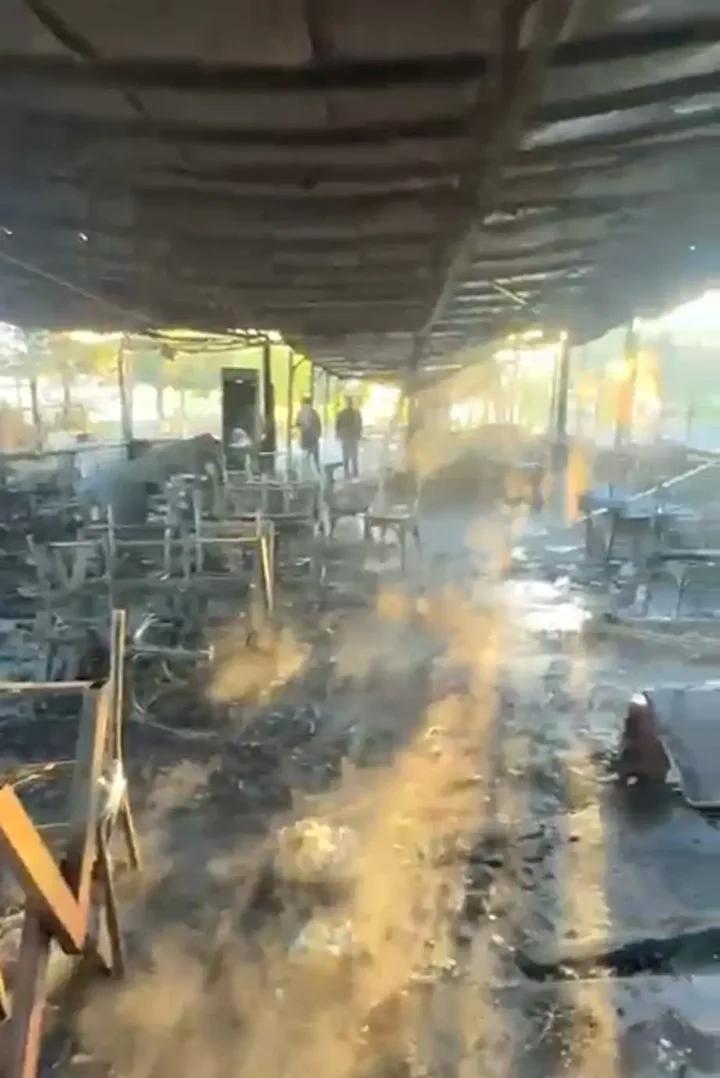 Diyarbakır Otogarında Gece Yangını: Çevre Güvenliği Sağlandı