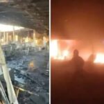 Diyarbakir Otogarinda Gece Yangini Cevre Guvenligi Saglandi