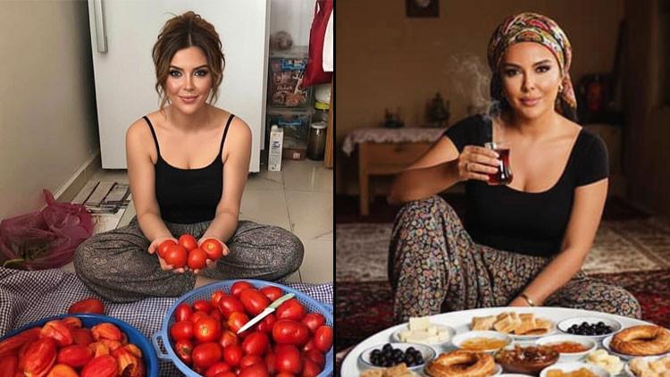Doğal Ortamda Kışlık Domates Hazırlığı ve Köy Hayali