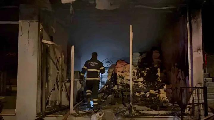 Düğüncübaşı Köyünde Ekmek Fırınında Yangın Kontrol Altına Alındı