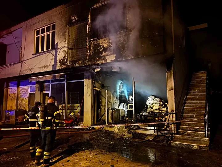 Düğüncübaşı Köyünde Ekmek Fırınında Yangın Kontrol Altına Alındı