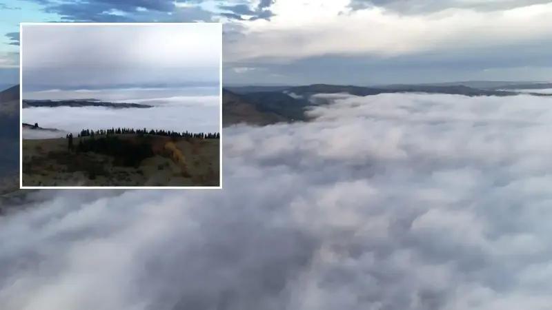 Dürtmen Dağı’nın Gizemli Sisleri ve Doğal Güzelliği