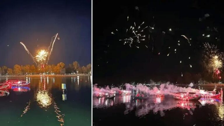 Edirnede Cumhuriyet Bayrami Resepsiyonu ve Meric Nehrinde Fener Alayi Etkinligi