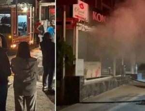 Edirne’de Pastanede Yangın Paniği: Maddi Hasar Oluştu