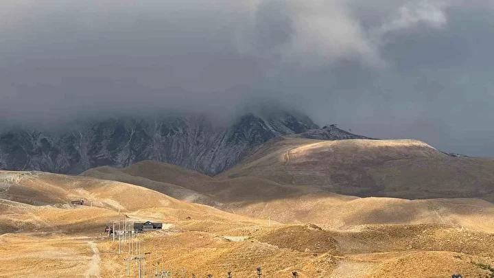 Erciyes Dağı'nda Sezonun İlk Karı Dünkü Fırtına ile Geldi