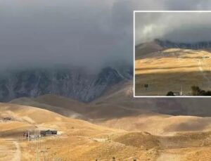 Erciyes Dağı’nda Sezonun İlk Karı Dünkü Fırtına ile Geldi