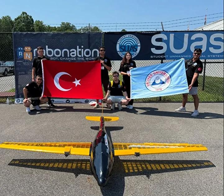 Erciyes Üniversitesi Öğrencileri Amerika’nın En Prestijli İHA Yarışmasında Ülkemizi Temsil Etti