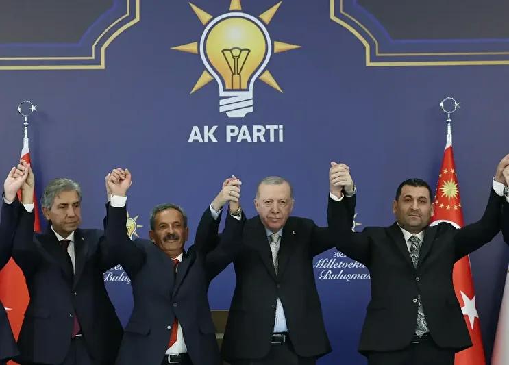 Erdoğan'ın TBMM'deki AK Parti Katılım Töreni ve Yeni Üyeler Listesi