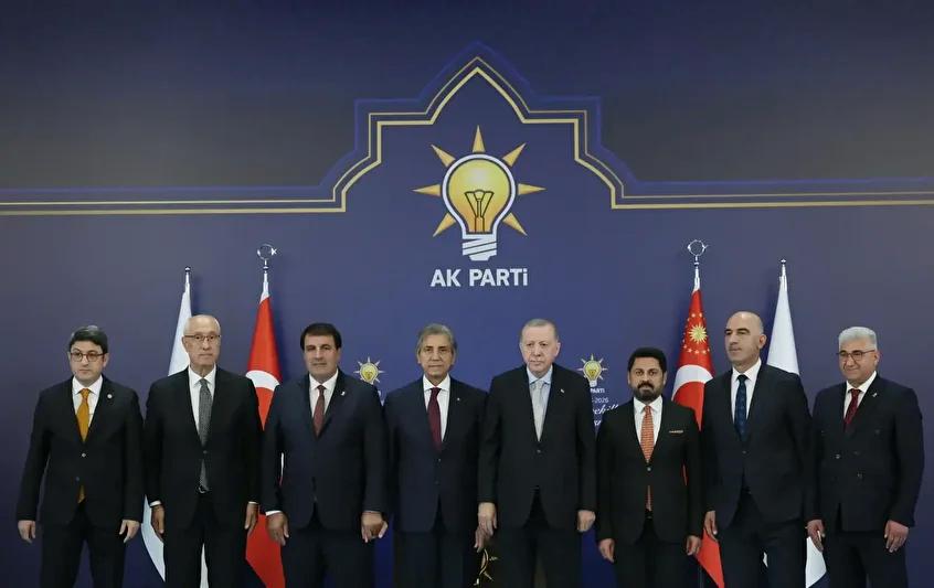 Erdoğan'ın TBMM'deki AK Parti Katılım Töreni ve Yeni Üyeler Listesi