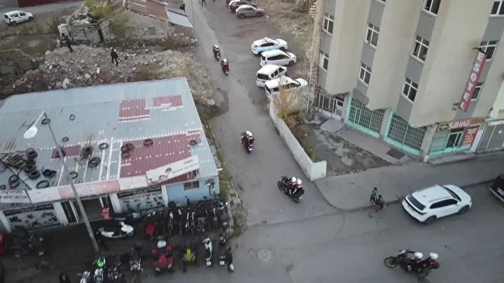 Erzurum'da Güvenlik Güçlerince Metruk Binalar Denetimi Artırıldı