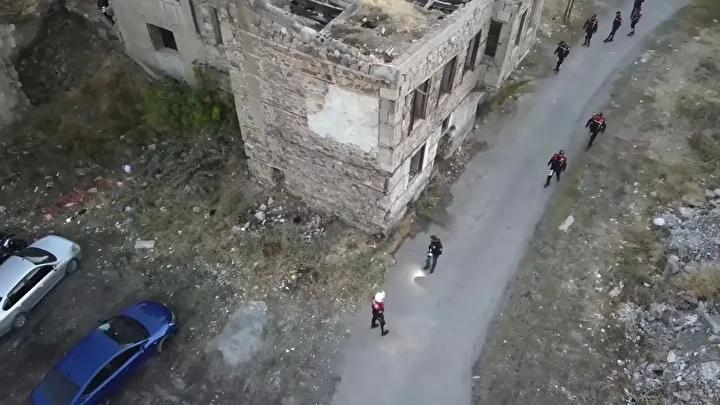 Erzurum'da Güvenlik Güçlerince Metruk Binalar Denetimi Artırıldı