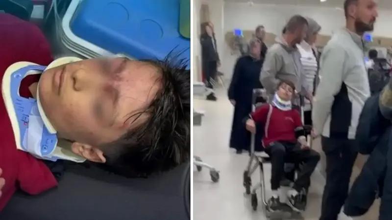 Erzurum8217da Okulda Yasanan Yogunluk ve Yaralanmalarla Sonuclanan Olay