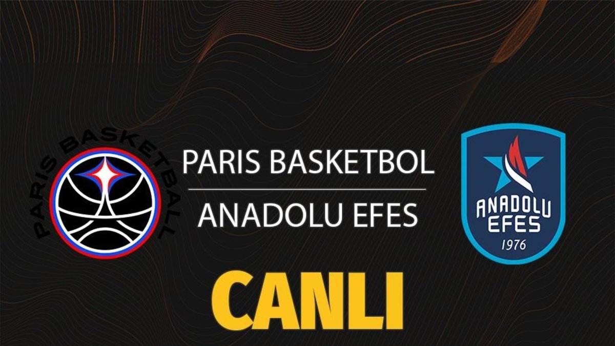 EuroLeague Super Maci Paris Basket ile Anadolu Efes Carpismasi