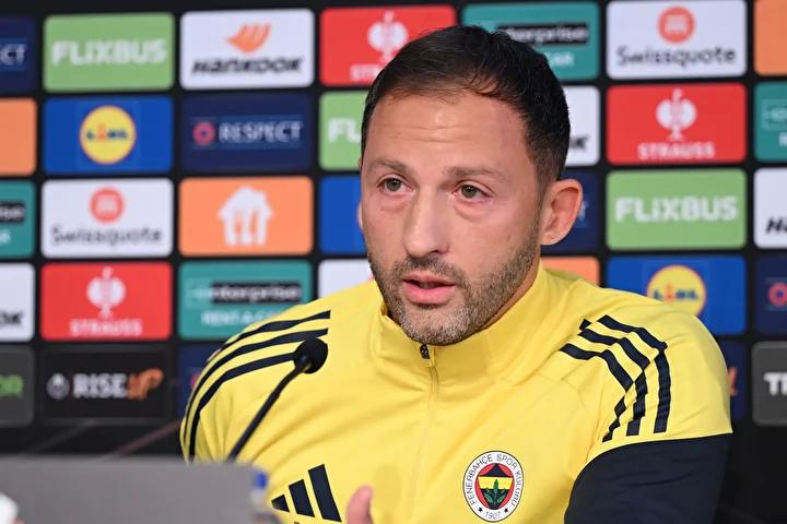 Fenerbahçe - Karagümrük Maçı Öncesi Teknik Direktör Tedesco'dan Açıklamalar