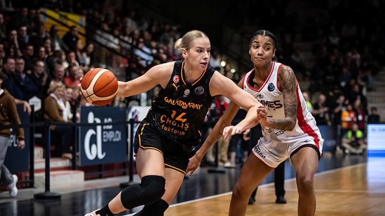 Galatasaray Kadın Basketbol Takımı Fransa'da Zaferle Döndü