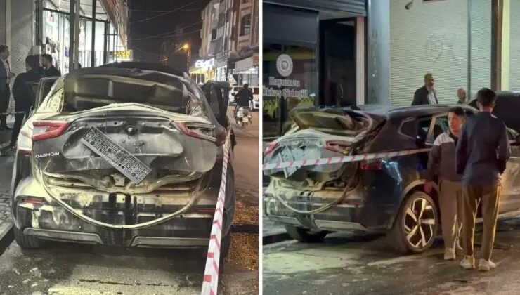Gaziantep’te Piknik Tüplü Otomobilde Patlama Anı ve Sonrası