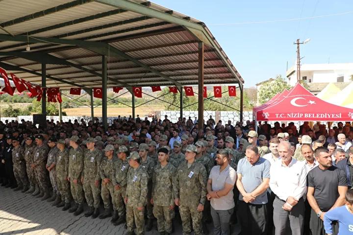 Gaziantep’te Şehit Yakını Son Yolculuğuna Uğurlandı