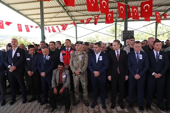 Gaziantep’te Şehit Yakını Son Yolculuğuna Uğurlandı
