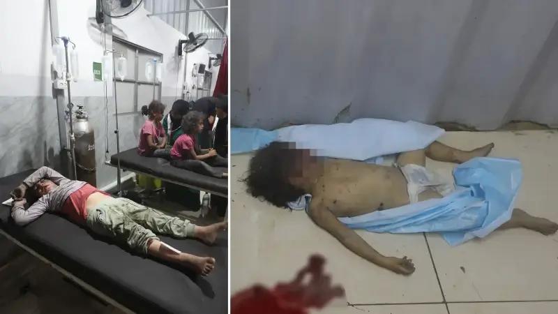 Gazzede Israil Hava Saldirilari Artarken Sivil Can Kayiplari Devam Ediyor