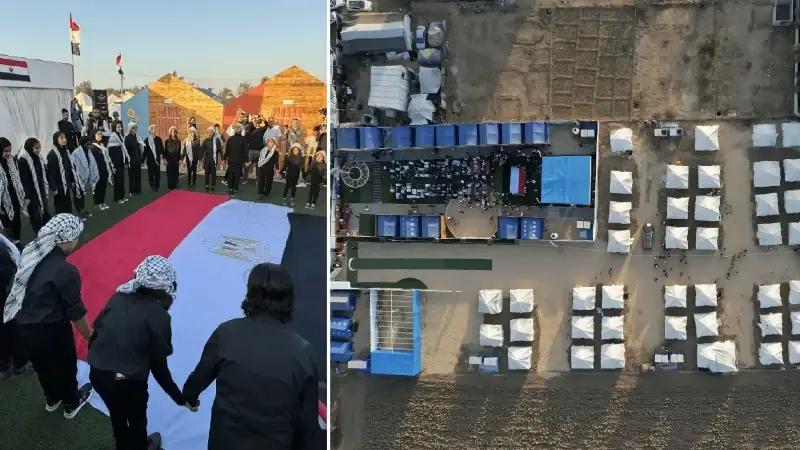 Gazze’de Yetimler İçin En Büyük Kamp ve Yaşam Alanı Açıldı