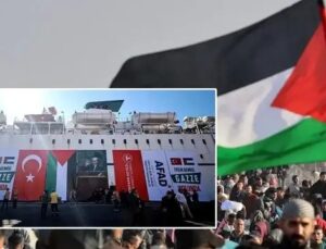 Gazze’ye Yardım Taşıyan İyilik Gemisi Mersin’den Yola Çıktı
