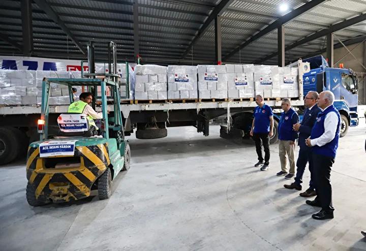 Gazze’ye Yönelik İnsani Yardımlar ve Türk Desteği